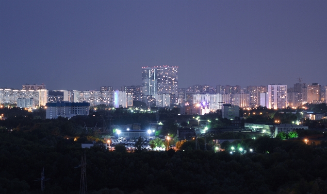 Foto Horizonte rua noite cidade