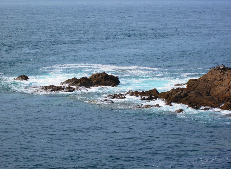 Praia paisagem mar costa