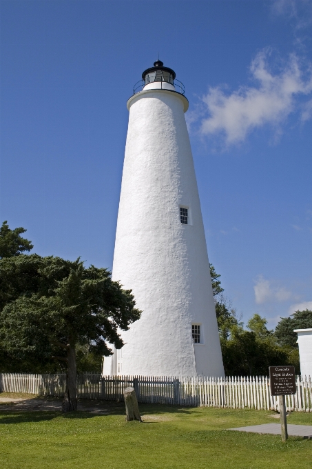 Phare la tour repère caroline du nord
