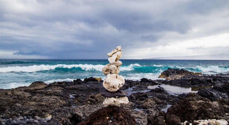 Beach landscape sea coast Photo