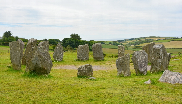 Rock building highland terrain Photo