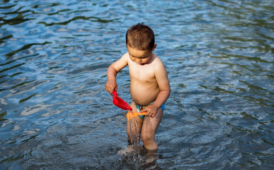 Mer eau personne liquide