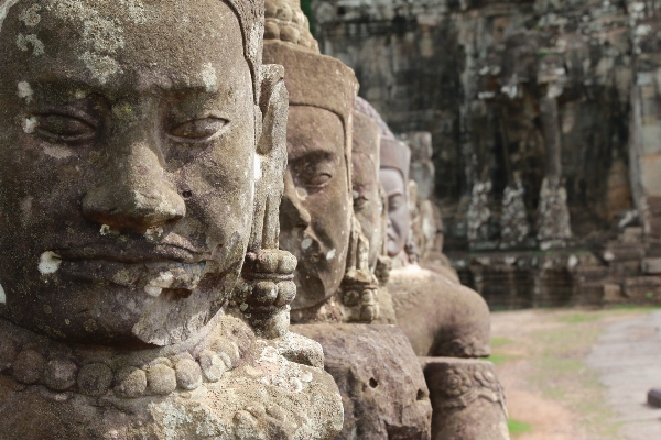 Rock monument statue asia Photo