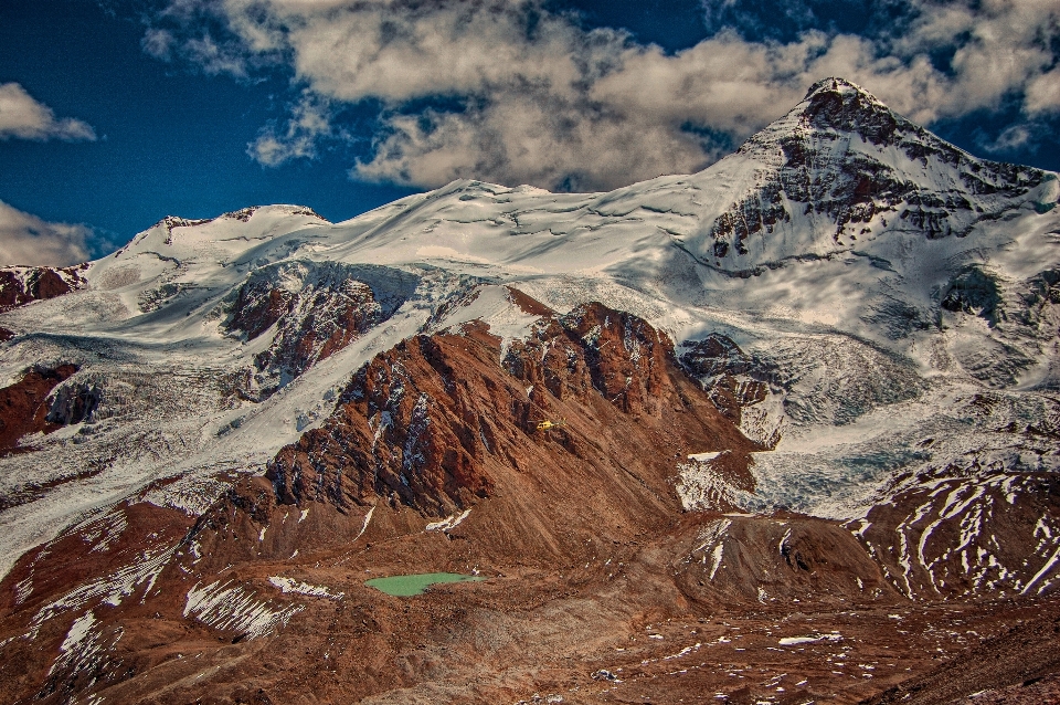 Landscape wilderness mountain snow