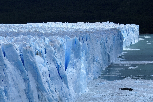 Formation ice glacier blue Photo