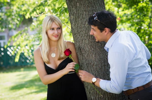 Girl photography flower love Photo