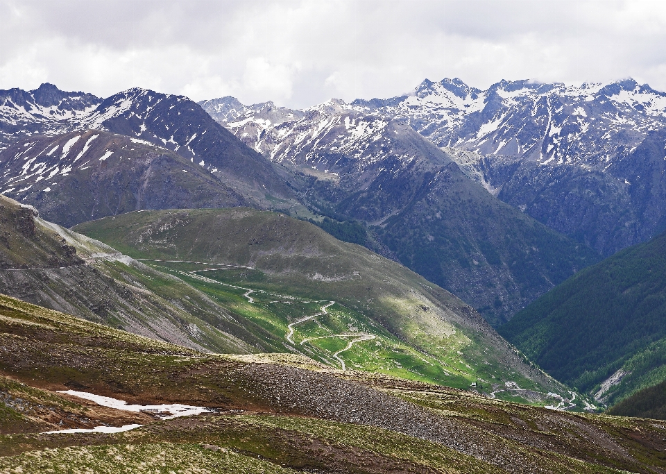 Landscape walking mountain hill