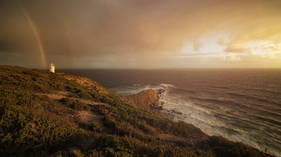 Beach landscape sea coast