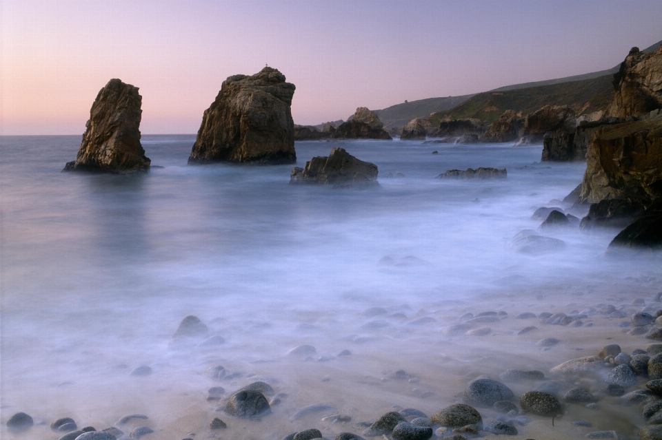 海滩 景观 海 海岸