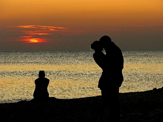 Foto Pantai laut pesisir alam