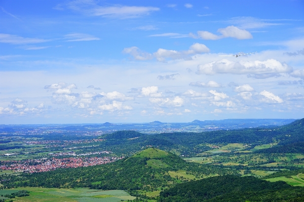 Landscape horizon mountain cloud Photo