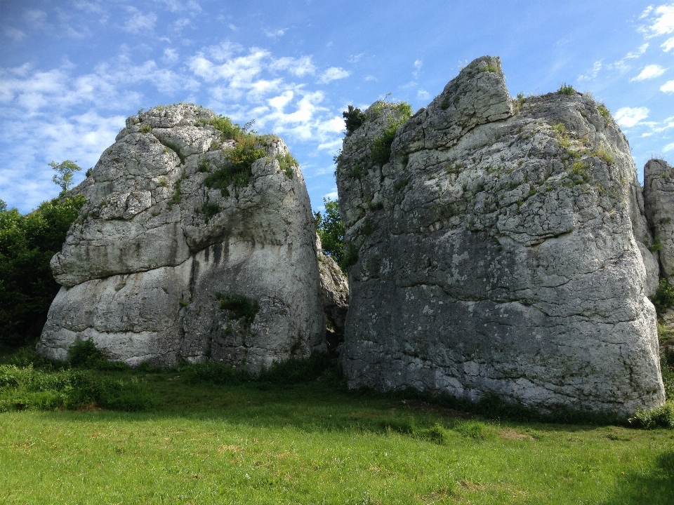 Manzara doğa rock anıt