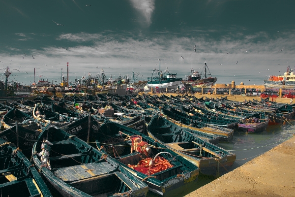 Sea coast dock boat Photo