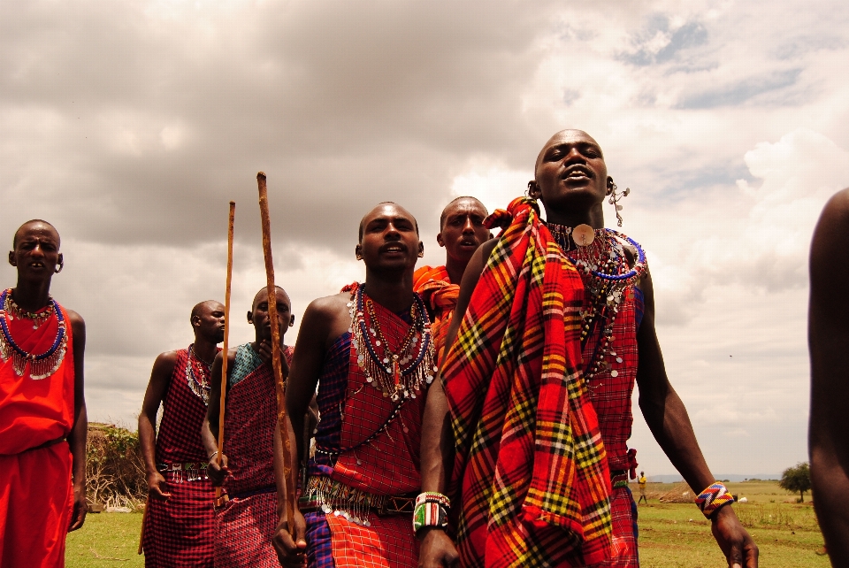 People dance africa tribe