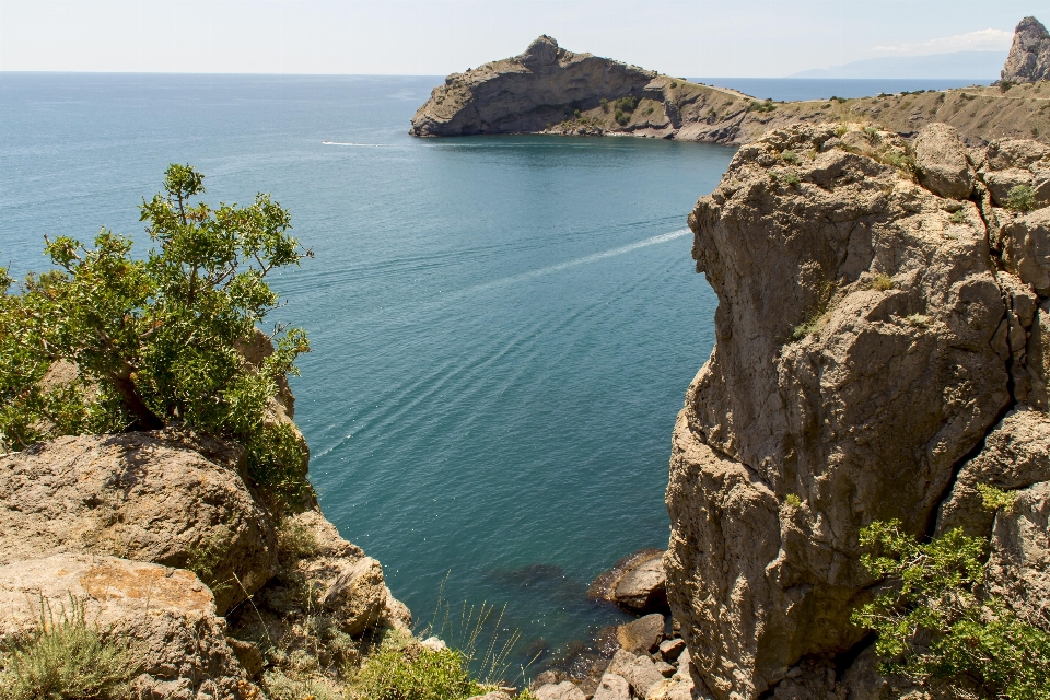 Plage paysage mer côte