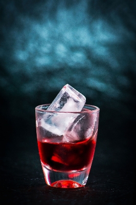 Photo Verre rouge boisson boire