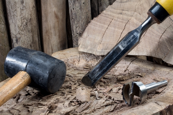 Wood tool hammer craft Photo