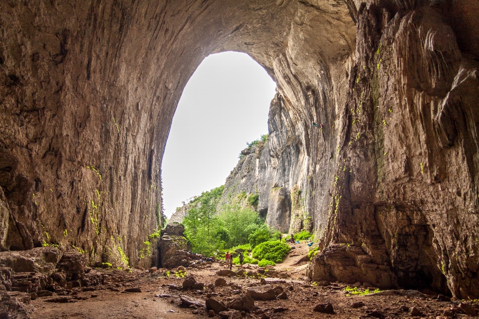 Natura na wolnym powietrzu rock pieszy