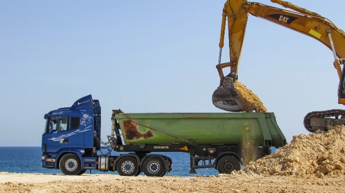 Field asphalt transport construction Photo