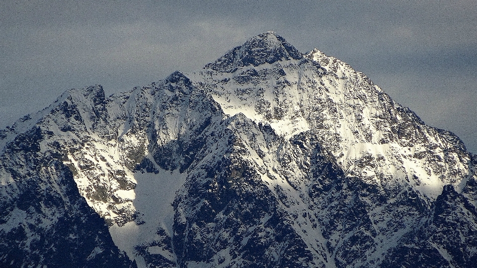 Landscape nature mountain snow