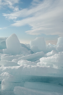 海 海洋 雪 冬 写真