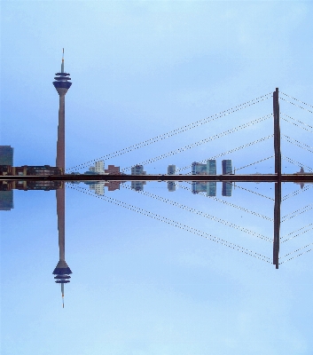 Fence sky bridge skyline Photo