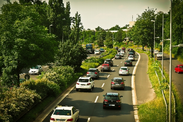 Road traffic car highway Photo