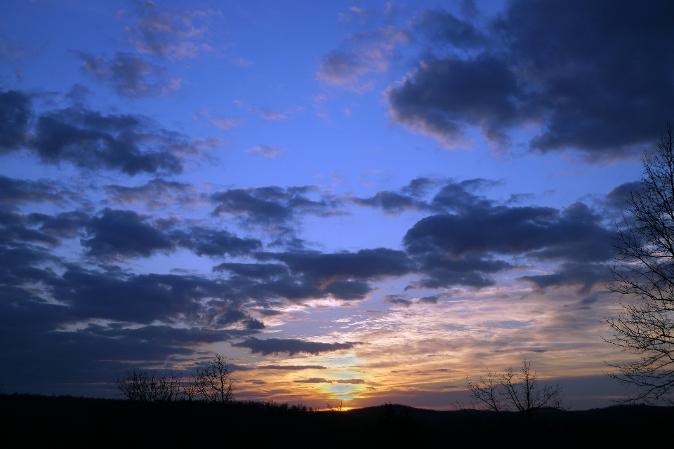 Nature horizon cloud sky