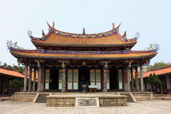 Foto Bangunan istana agama budha