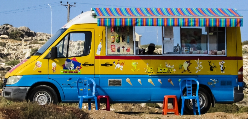 Foto Estate trasporto veicolo gelato