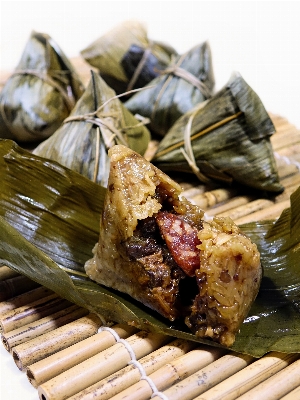 Steam leaf dish food Photo