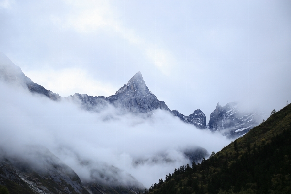 Nature wilderness mountain snow Photo