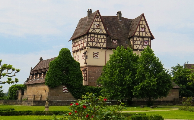 Foto Paesaggio dimora
 edificio chateau
