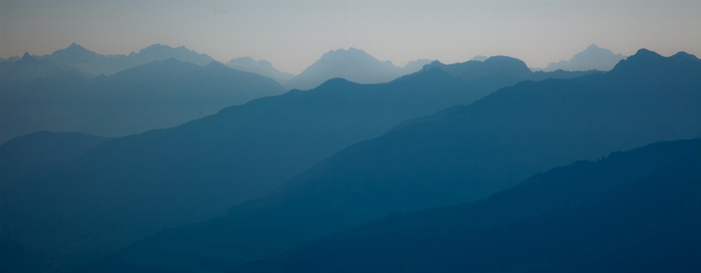 Landscape nature horizon silhouette Photo