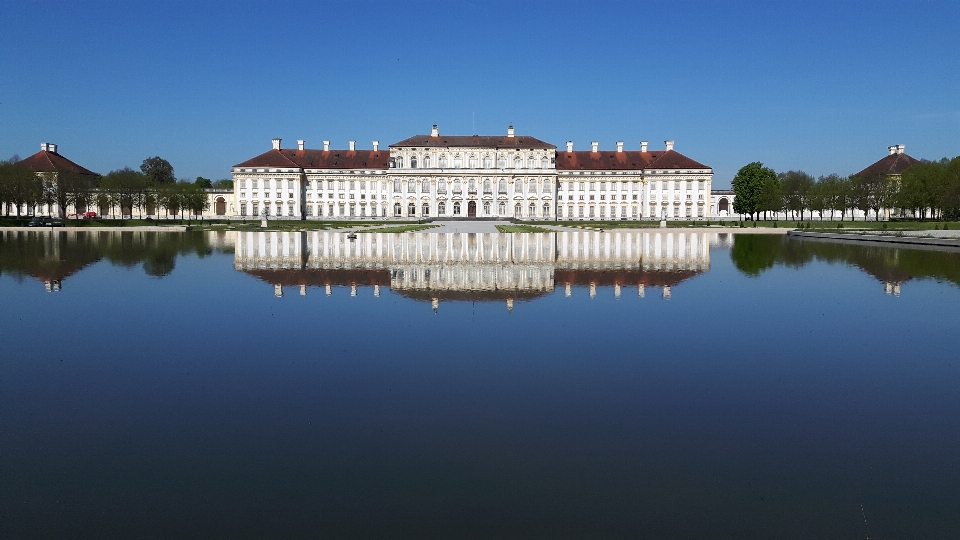 Mimari gökyüzü panorama refleks