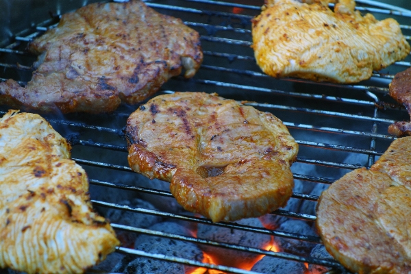 Smoke summer dish meal Photo