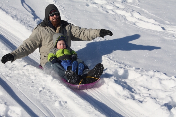 Outdoor snow winter vehicle Photo