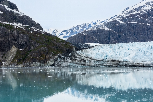 Landscape water ocean mountain Photo