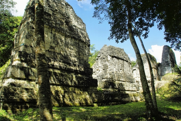 Rock building pyramid landmark Photo