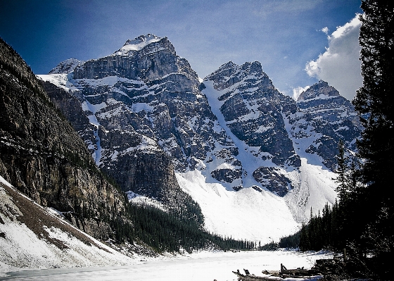 Landscape nature mountain snow Photo