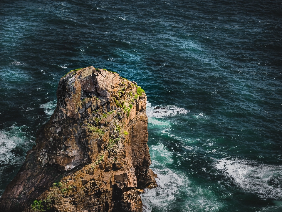 Paisagem mar costa água