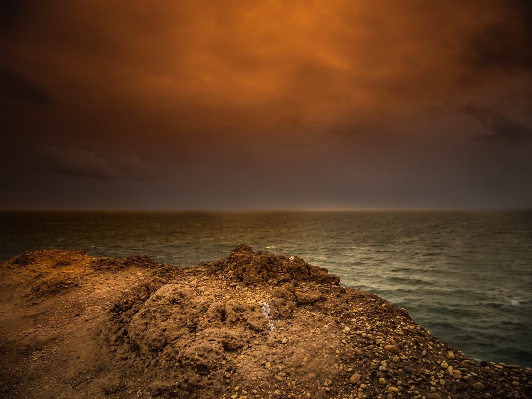 Beach landscape sea coast Photo