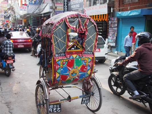 Street cart bicycle travel Photo