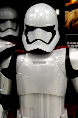 White machine toy stormtrooper Photo