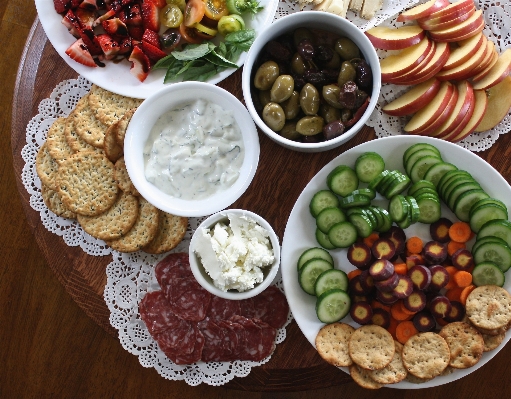 Fruit restaurant summer dish Photo