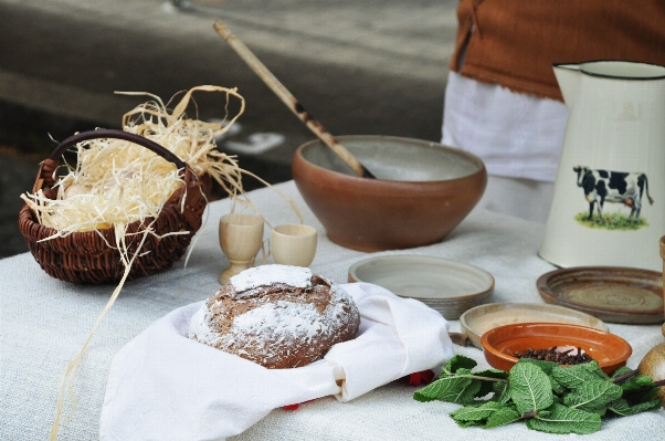 Farm tea france dish Photo