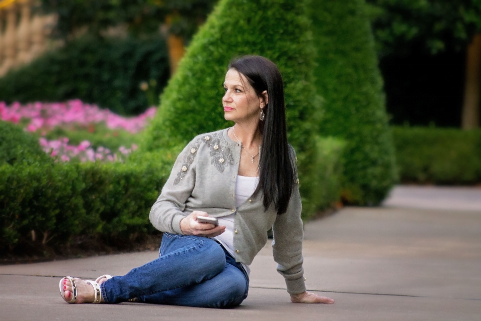 Frau haar fotografie niedlich