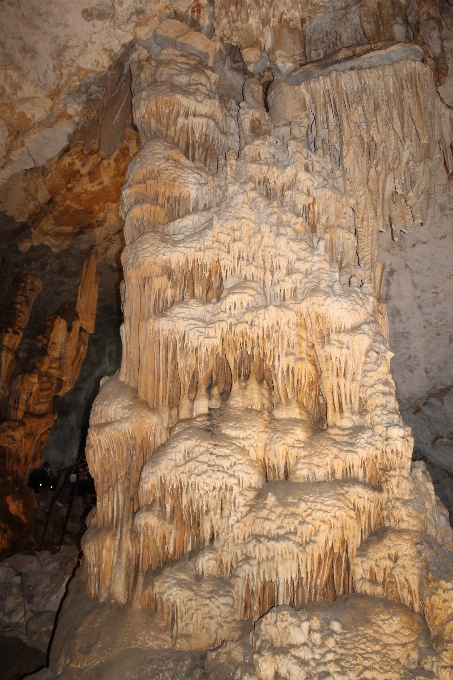 Formação caverna coluna geologia