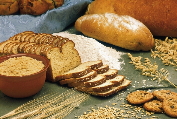 Table barley wheat feed Photo