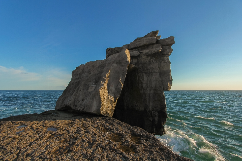 Pantai laut pesisir pasir